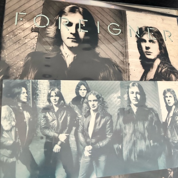 Vintage Foreigner Double Vision vinyl LP record, 1978 first pressing. - Picture 2 of 5